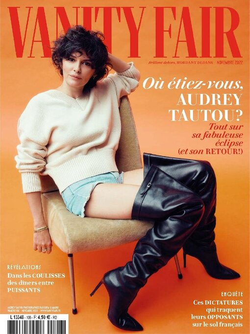 Title details for Vanity Fair France by Les Publications Conde Nast SA - Available